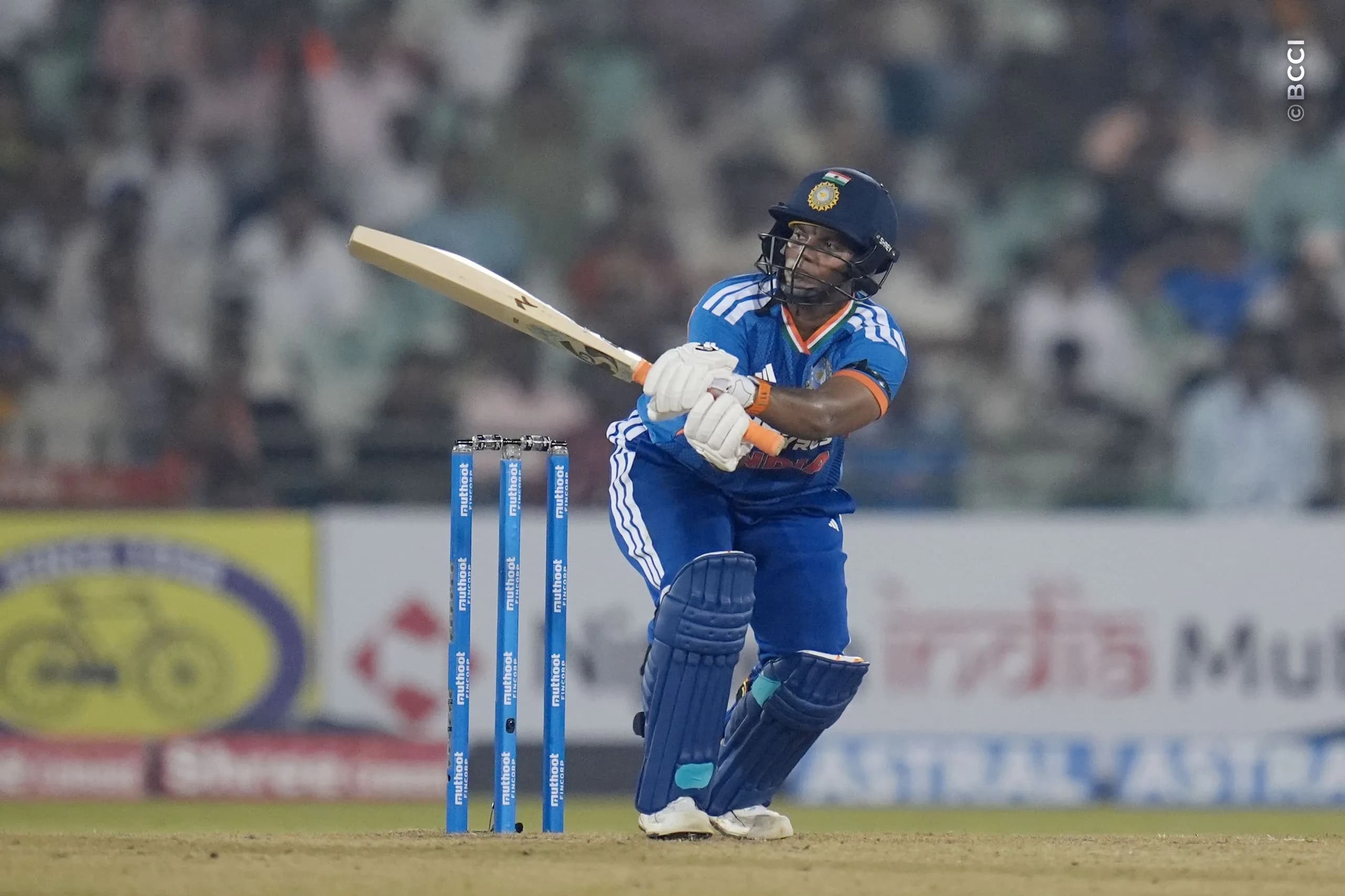 Deepti Sharma of India during the 1st T20I match between India Women and Zimbabwe Women at the Shaheed Veer Narayan Singh International Stadium, Raipur, India on October 16, 2026.Photo: Faheem Hussain / CREIMAS for BCCI