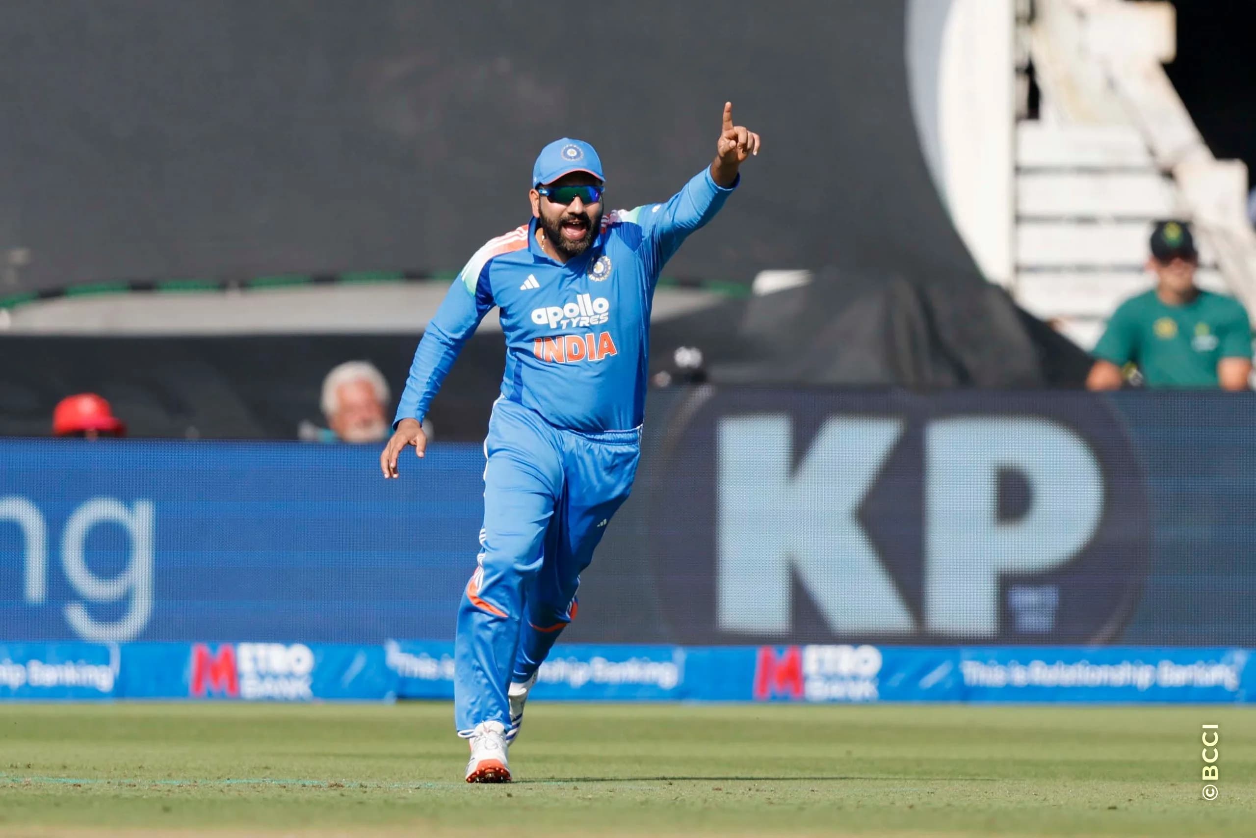 Rohit Sharma of India during the 2nd ODI match between England and India at the Sophia Gardens, Cardiff, Wales on July 16, 2026.Photo: Deepak Malik / CREIMAS for BCCI