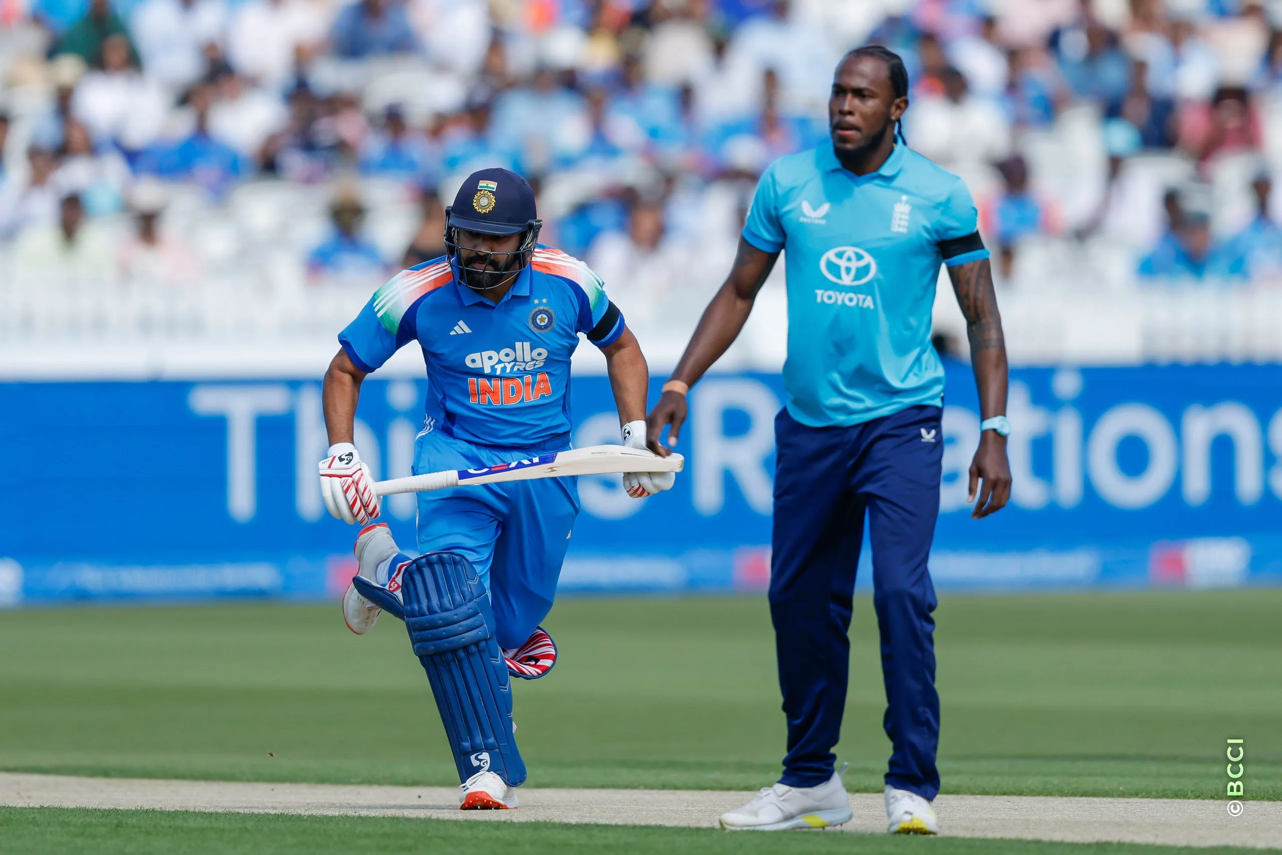 Rohit Sharma of India during the 3rd ODI International match between England and India at the Lord's Cricket Ground, London, England on July 19, 2026.Photo: Deepak Malik / CREIMAS for BCCI