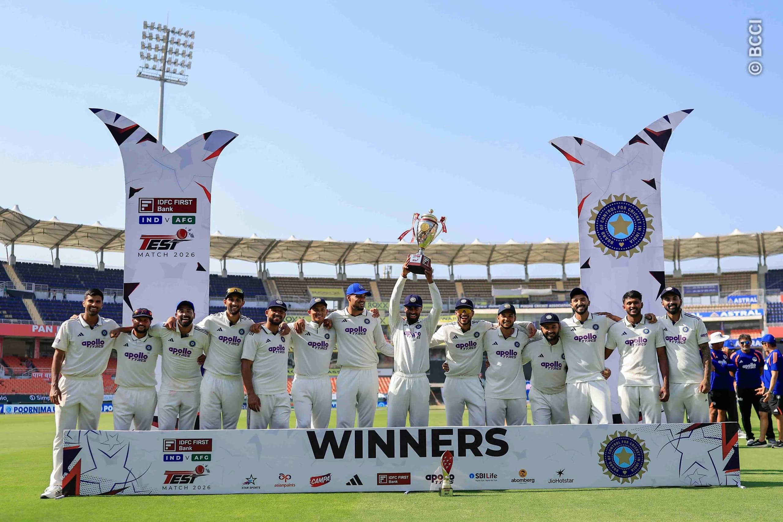 India vs Afghanistan Only Test — photo 2