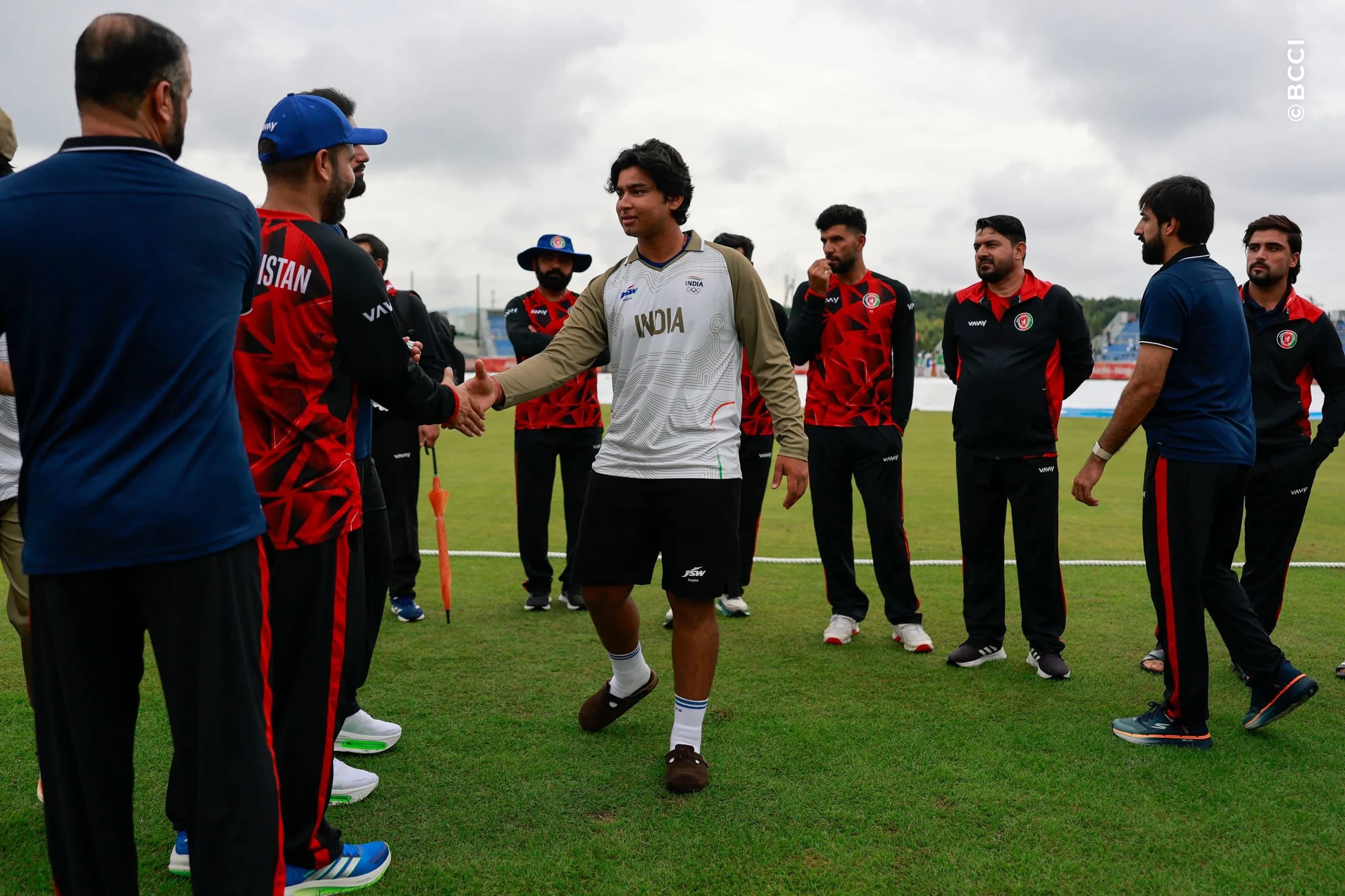 Vaibhav Sooryavanshi of India during the Quarter-Final match between the India and the Afghanistan at Korogi Sports Park, Nisshin, Japan, on September 28, 2026.

Photo:  Deepak Malik / CREIMAS for BCCI