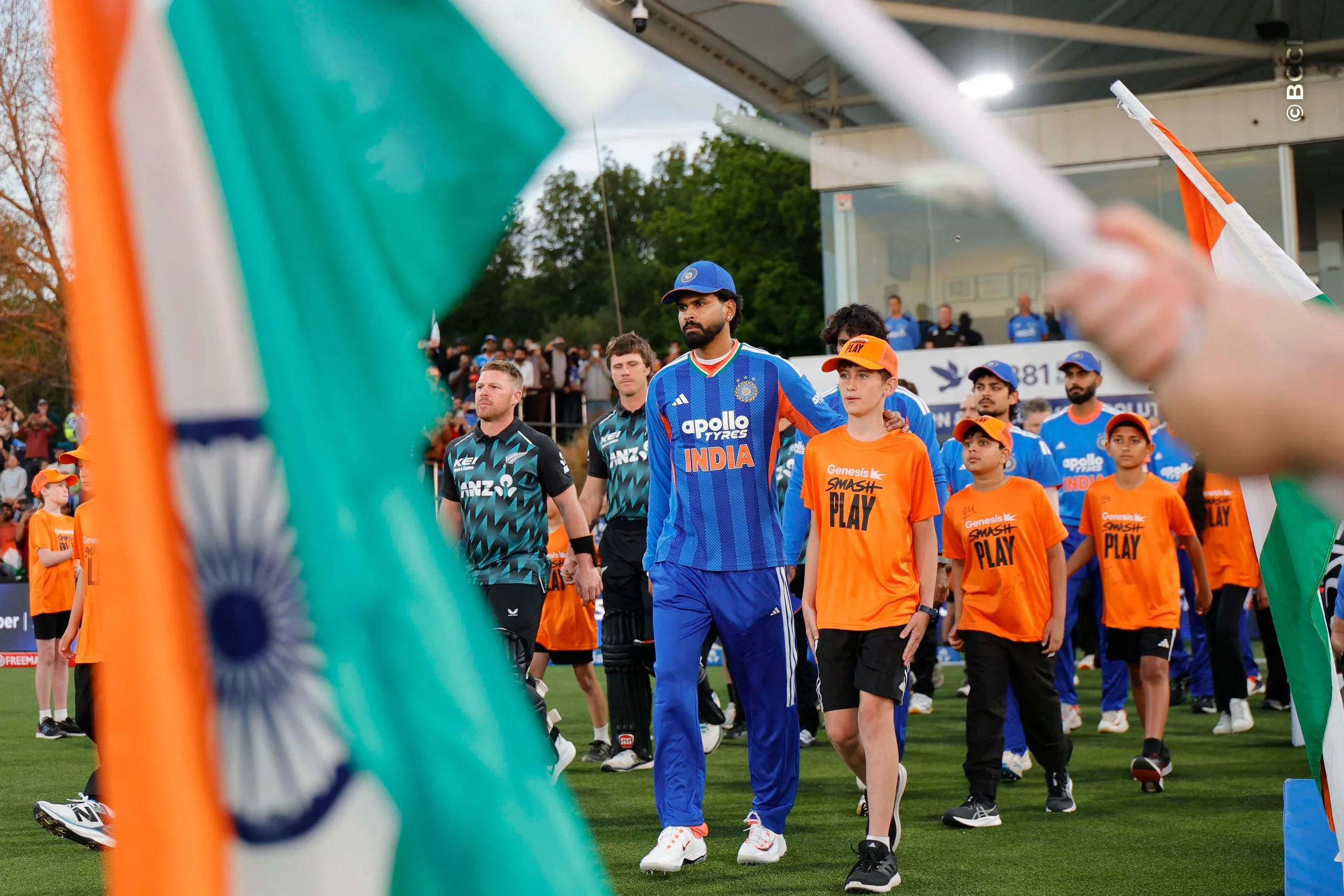 Shreyas Iyer of India during the 1st T20I match between New Zealand and India at the Hagley Oval, Christchurch, New Zealand on October 22, 2026.Photo: Surjeet Yadav / CREIMAS for BCCI