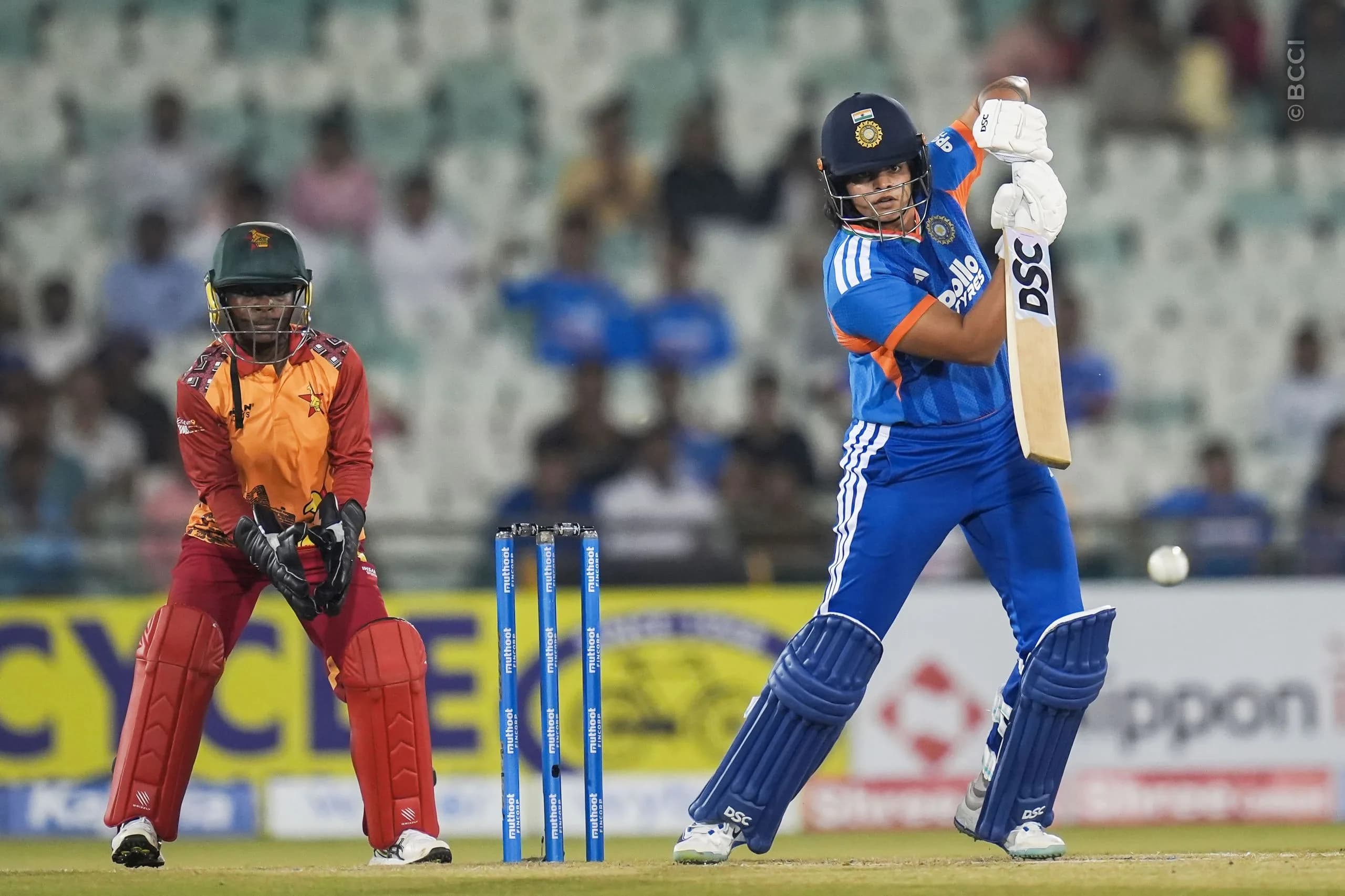 Shafali Verma (VC) of India during the 3rd T20I match between India Women and Zimbabwe Women at the Shaheed Veer Narayan Singh International Stadium, Raipur, India on October 20, 2026.Photo: Faheem Hussain / CREIMAS for BCCI