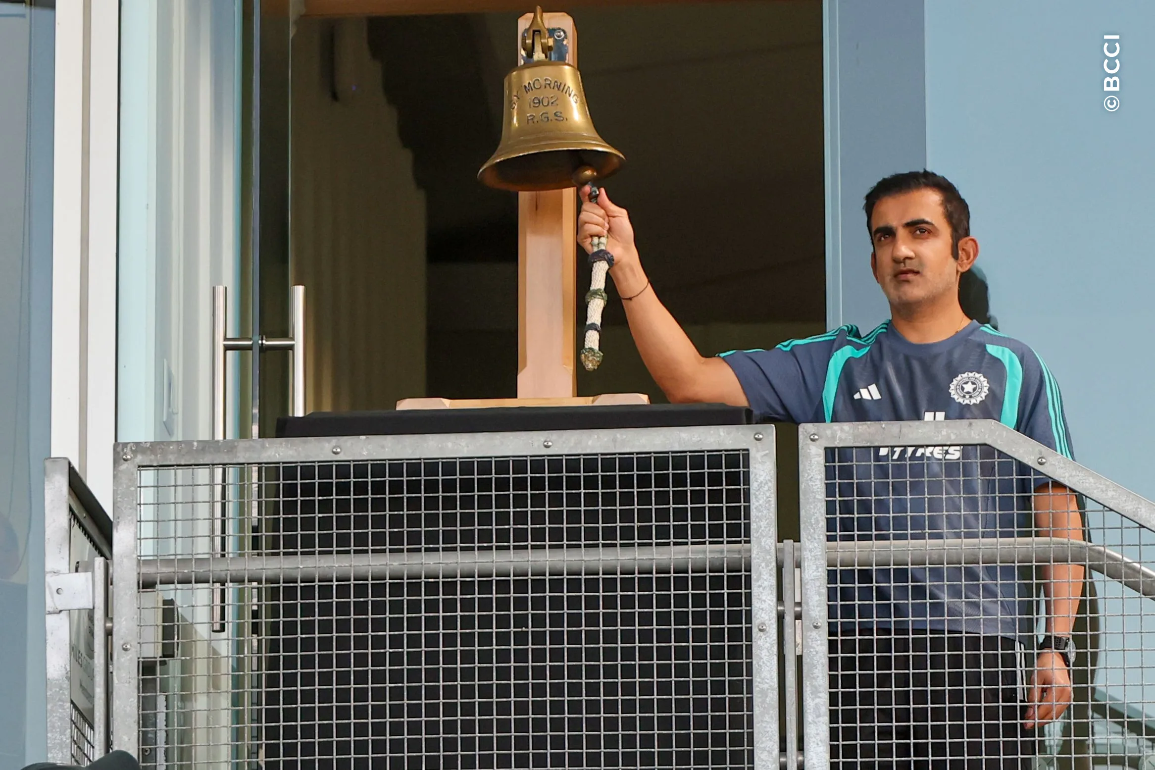 Gautam Gambhir Head Coach of India during the 2nd T20I match between New Zealand and India at the Hagley Oval, Christchurch, New Zealand on October 24, 2026.Photo: Surjeet Yadav / CREIMAS for BCCI