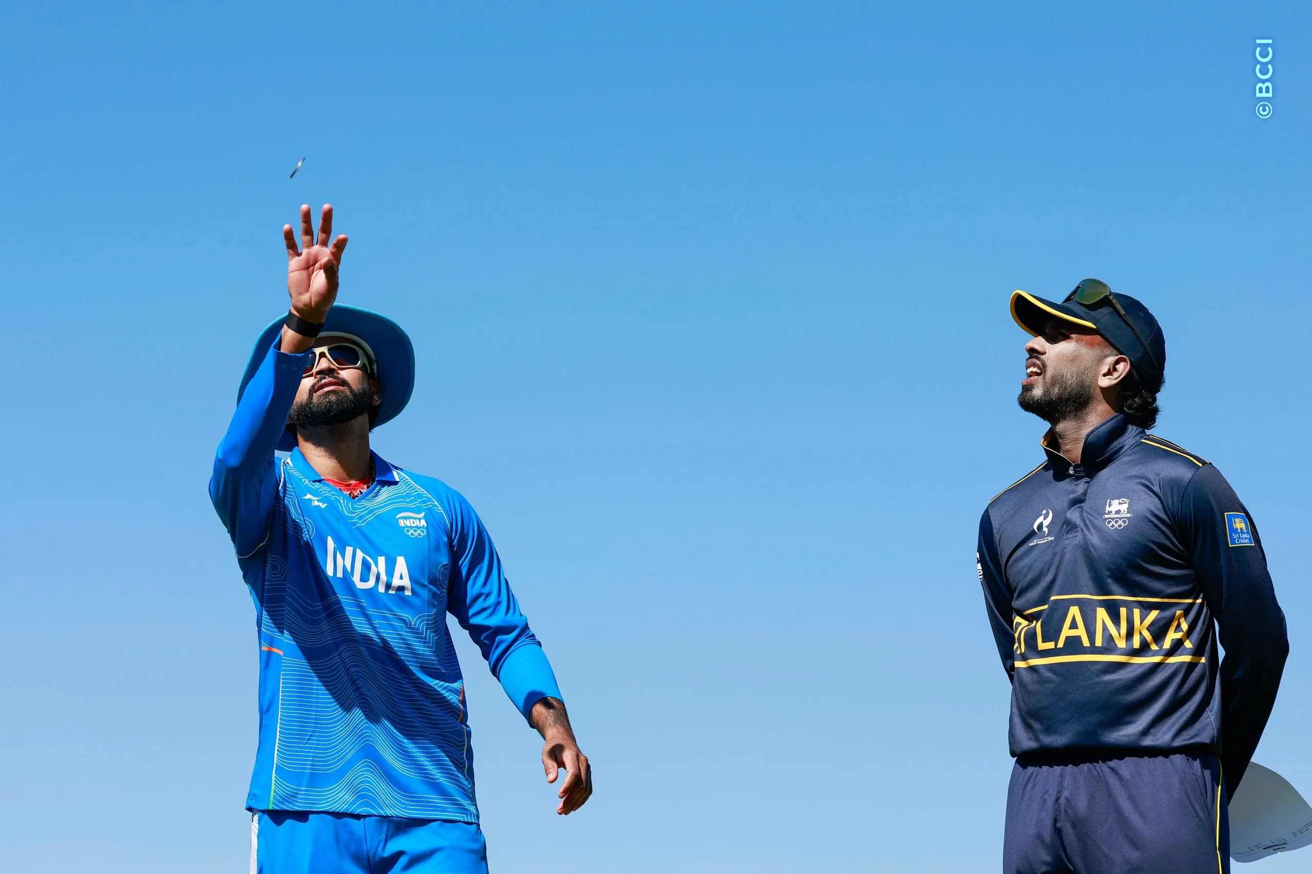 Shreyas Iyer of India at toss during the Semi-Final match between the India and the Sri Lanka at Korogi Sports Park, Nisshin, Japan, on October 1, 2026.

Photo:  Deepak Malik / CREIMAS for BCCI