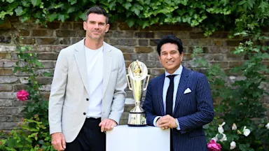 New trophy to honour James Anderson and Sachin Tendulkar in England–India Test Series