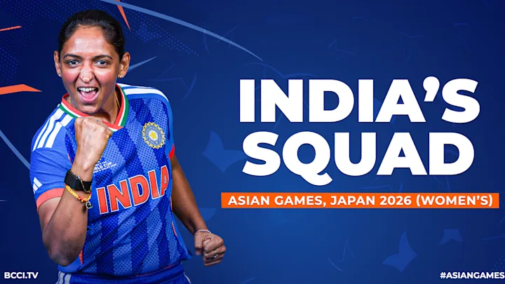 India Women's squad for the 2026 Asian Games announced