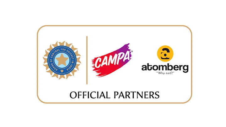 BCCI announces Campa and Atomberg Technologies as official partners for India Home Cricket Season 2024-26
