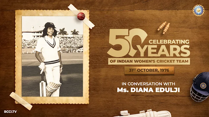 Celebrating 50 Years of Team India: Ms Diana Edulji on the Historic First and an Incredible Journey
