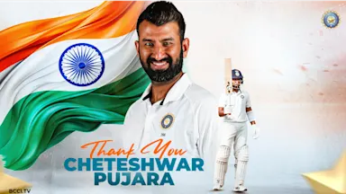 BCCI congratulates Cheteshwar Pujara on a remarkable career