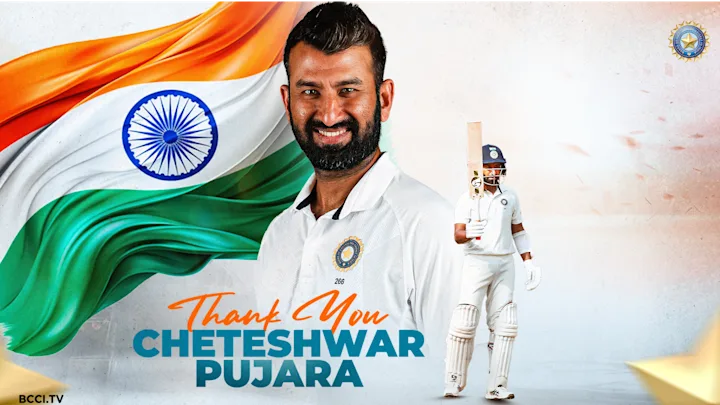 BCCI congratulates Cheteshwar Pujara on a remarkable career