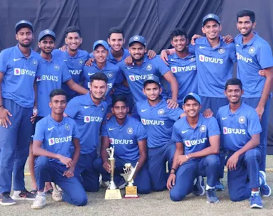 India Under-19 win Youth ODI series 3-2