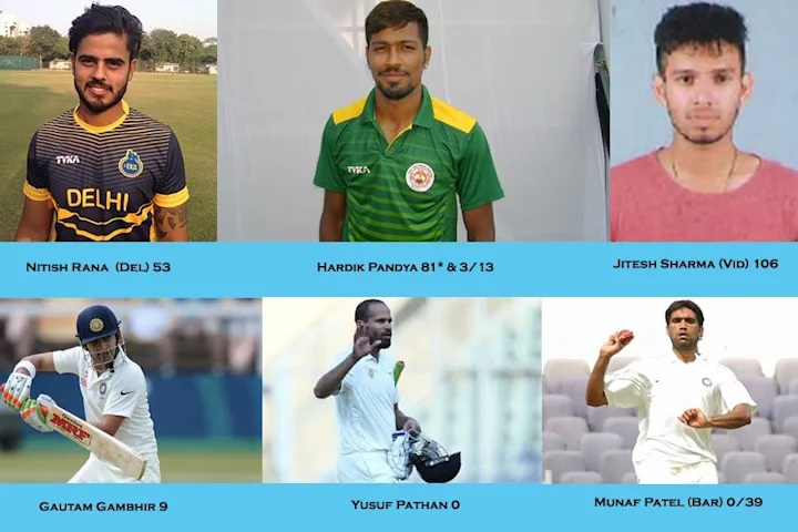 Vidarbha, Jharkhand qualify; Delhi remain unbeaten