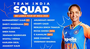 India’s squad for IDFC First Bank T20I series against Sri Lanka Women announced