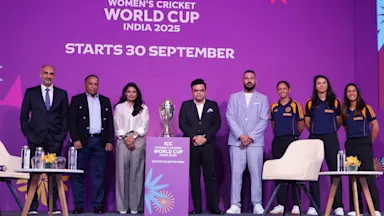 Cricket icons light up ‘50 Days to Go’ event for ICC Women’s Cricket World Cup