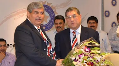 N Srinivasan named President of BCCI