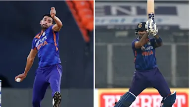 Deepak Chahar and Suryakumar Yadav ruled out of T20I series