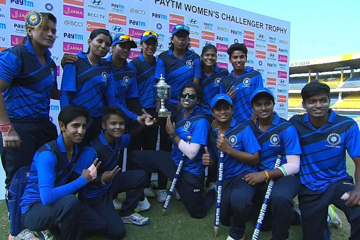 India Blue stun India Green to win Challenger Trophy