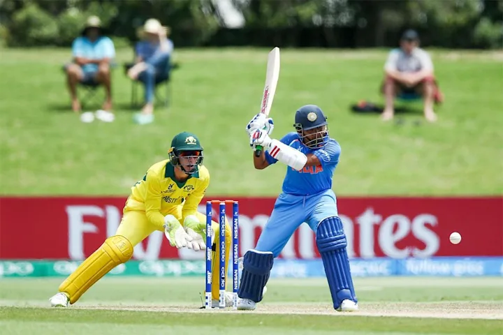 India thrash Australia by 100 runs in first game