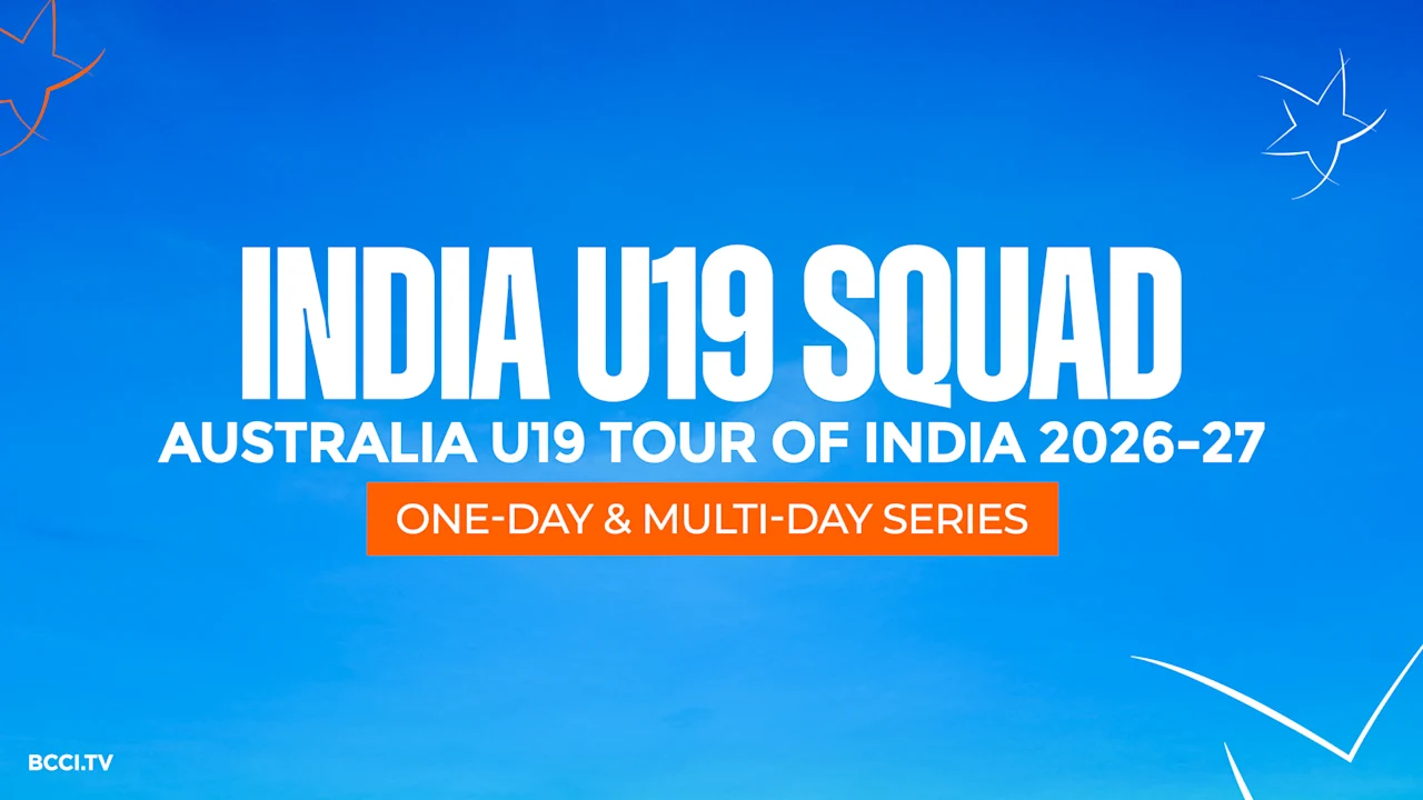 India U19 squad for Australia U19 Men’s Tour of India announced