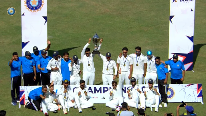Rishabh Pant-led Rest of India lift Irani Cup in a brilliant come-from-behind win