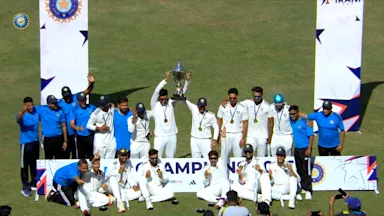 Rishabh Pant-led Rest of India lift Irani Cup in a brilliant come-from-behind win