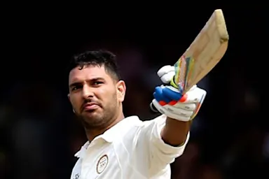 Yuvraj lifts Punjab with 164*, Mann unbeaten on 101