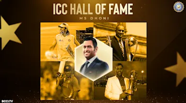 Top Honour: MS Dhoni Inducted into ICC Hall of Fame
