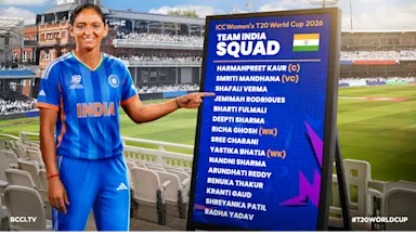 India’s squad for ICC Women’s T20 World Cup 2026 announced