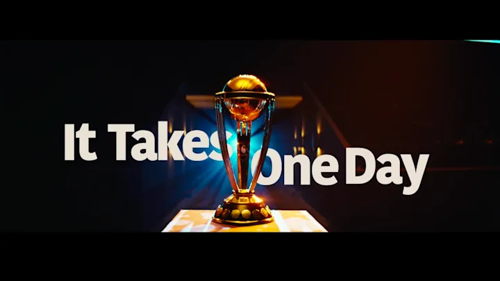 'It Takes One Day' to achieve glory: Exciting campaign for the ICC Men's Cricket World Cup 2023 launched!