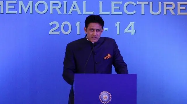 Transcript of Anil Kumble’s speech