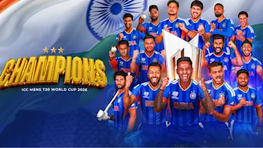 Sumptuous India script history with third ICC Men's T20 World Cup title win