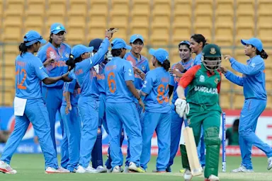 India Women register comprehensive win