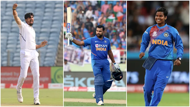 Wishes pour in for Rohit, Ishant and Deepti