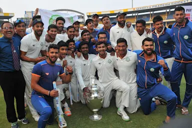 Vidarbha lift their maiden Ranji Trophy title in Indore
