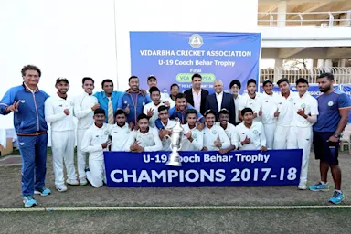 After Ranji Trophy triumph, Vidarbha clinch U19 Cooch Behar Trophy
