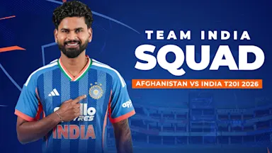 India’s squad for Afghanistan T20I series announced