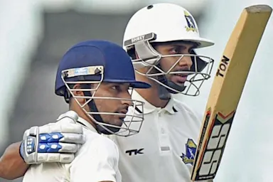 Shreevats Goswami slams maiden double ton