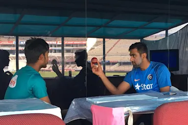 Promising offie Mehedi Hasan savours interaction with R Ashwin