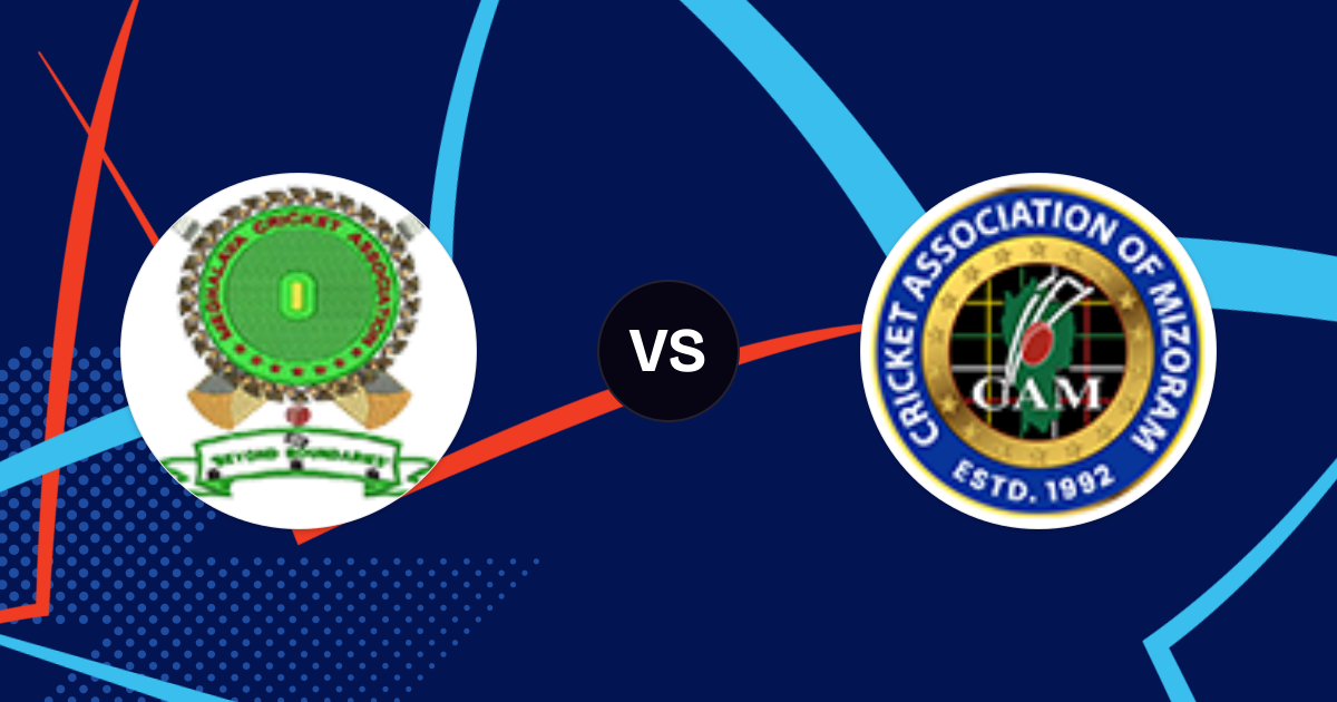 MEG vs MIZ: Meghalaya Under-23s vs Mizoram Under-23s, Match 8, 27 Oct ...