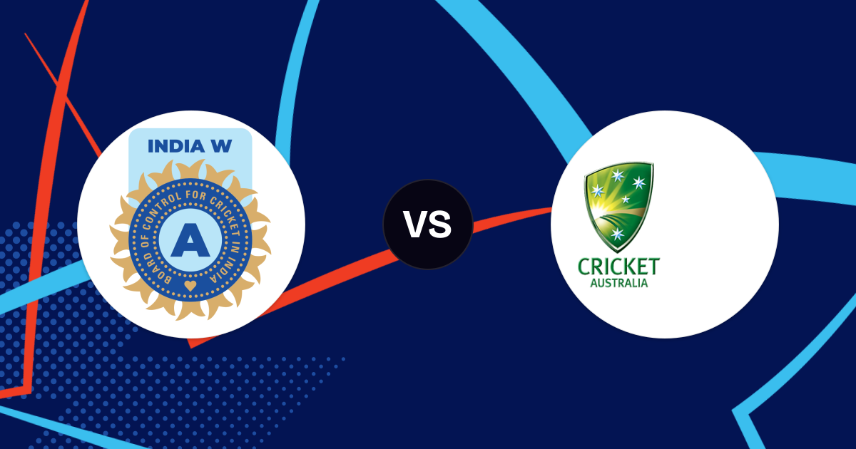 IndWoA vs AusWoA: India A Women vs Australia A Women, Only Four-Day ...